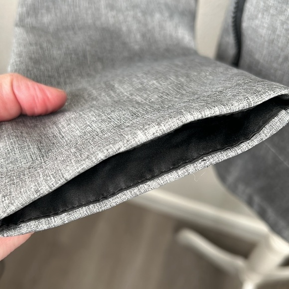 Champion Men's Gray Space Dye Zip Down Lightweight Jacket Size Small - Picture 4 of 8